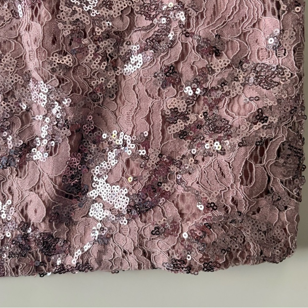 Free People Night Gaze Sequin Mini Dress Size XL - Picture 6 of 8